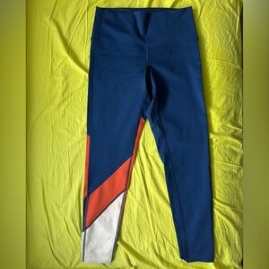 Cotopaxi NWOT “Mariposa” Blue Pink and Red Yoga Pants